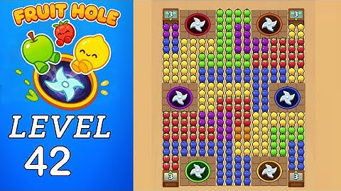 Fruit Hole Level 42 Walkthrough