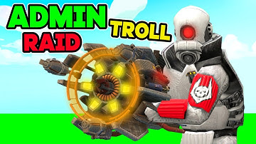 Hidden Admin Trolling BUT I Raiding With Admin Weapons On Gmod DarkRP