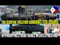 Two scorpene evolution submarines to be acquired by philippines from france in latest meeting