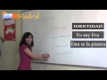 Aprende espaol gratis online  nivel a1 leccin 1  el verbo ser