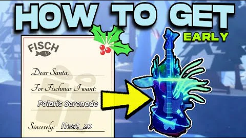 How To GET ANY ROD FROM SANTA LETTER EARLY (Roblox Fisch)