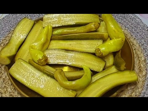 بدون سلق ولا عذاب مقرمش وبطعم رهيب وسريع أحلي خيار مخلل مع الفلفل رهيييب