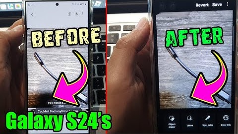 Galaxy S24: How to Erase Shadows in Your Photos (AI Magic)
