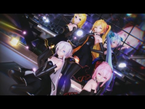 [MMD] 気まぐれメルシィKimagure Mercy(Miku,Haku,Luka,Rin,Neru)4k60fps