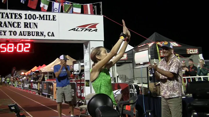 Kaci Lickteig 2016 Western States 100 Finish