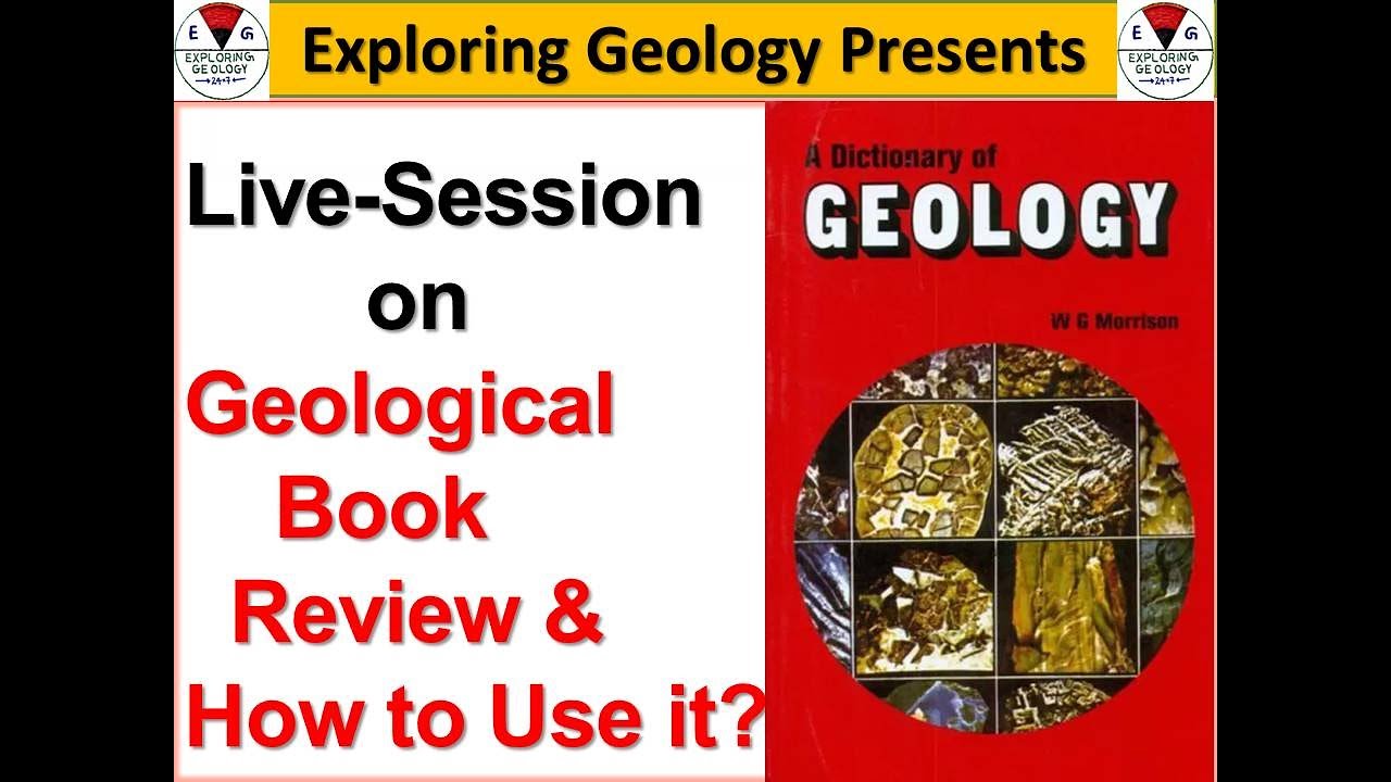 Geological Books Review A Dictionary of Geology by WG Morrison