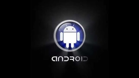 Boot Animation Preview: Android Medallion Blue