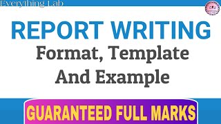 Report Writing (9th,10th,11th,12th,BA 1styear,2nd year,3rd year,___)with Examples||SIMPLE WAY||🔥🔥 screenshot 5