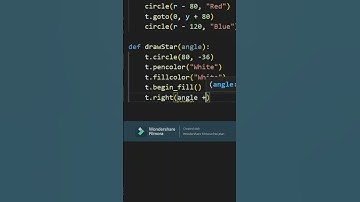 Draw Captain America Shield Logo using python turtle #short #python #captainamerica #avengers