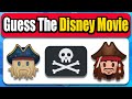 Guess The Disney Movie By ONLY Emojis! | Fun Emoji Movie Quiz 2023 🎬