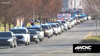 Procession for CMPD Officer Mia Goodwin