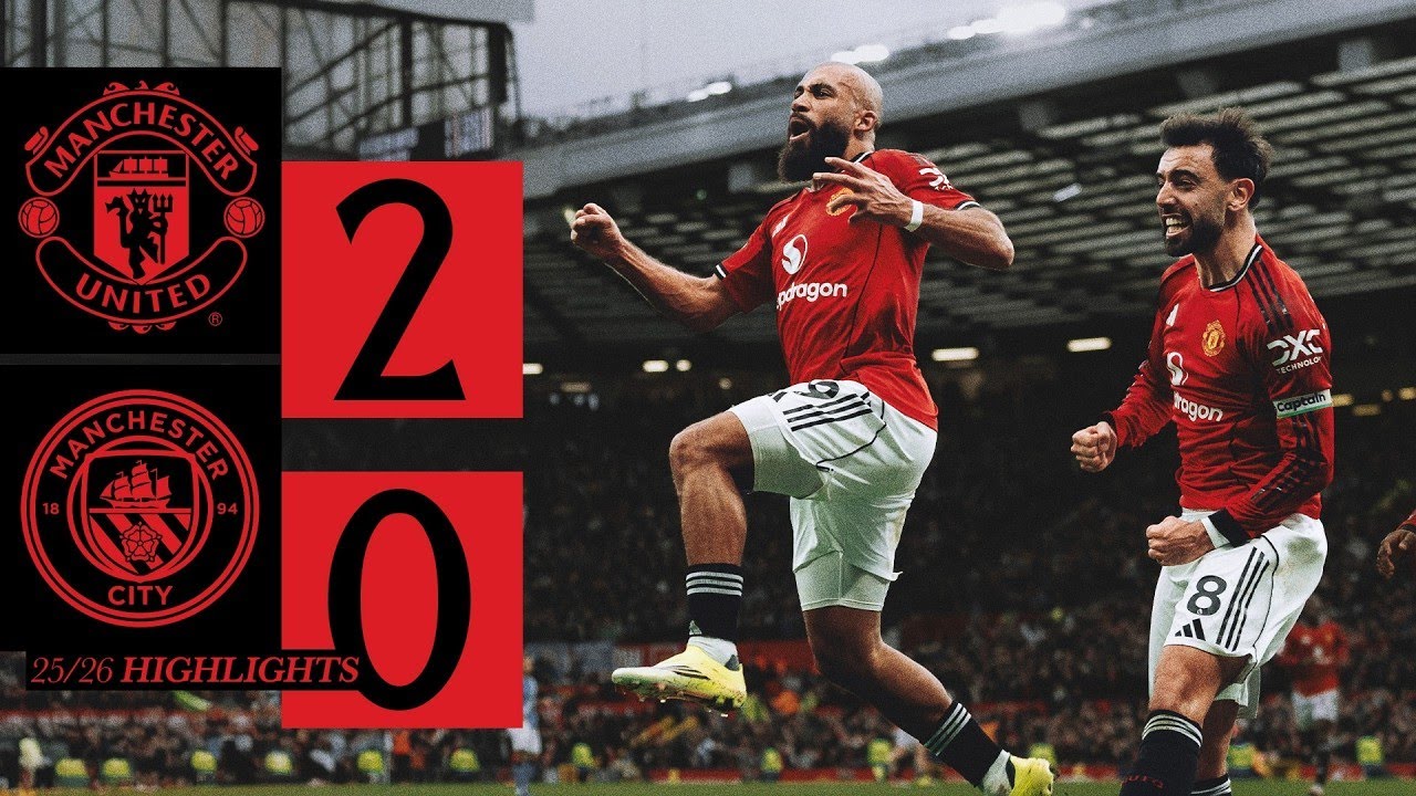 Man United vs Manchester City Highlights | Premier League Action
