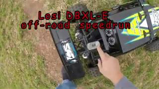 losi dbxl-E  offroad speedrun