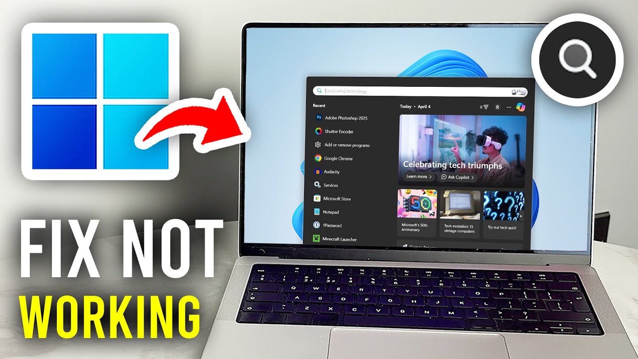 How To Fix Search Bar Not Working On Windows 11 - Full Guide - YouTube