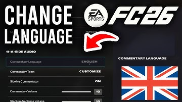 How To Change & Fix Commentary Language In FC 26 - Step By Step