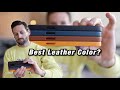 iPhone 12 and iPhone 12 Pro LEATHER CASE REVIEW (What is the BEST COLOR??)