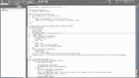 Intro to the RESTful ExtJS Data Store Part 1