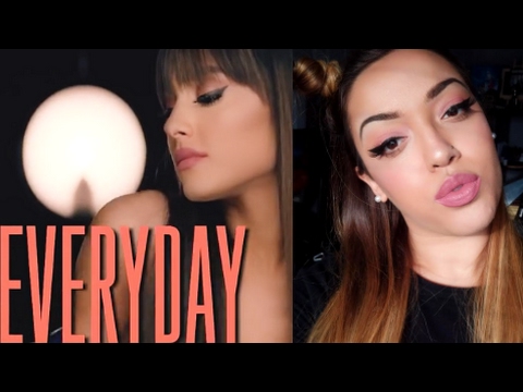 Ariana Grande - Everyday Lyric Video Inspired Makeup| Sofia Sakura - YouTube