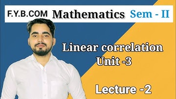 Linear Correlation | Karl 