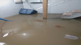 Fun night out turns to disaster with flooded basement: 'The water was everywhere'