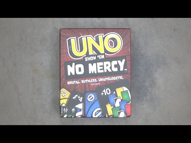 UNO Show Em NO MERCY Card Game New Sold Out TikTok 2023 IN HAND SEALED  194735220809