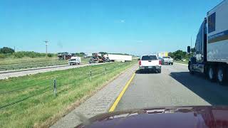 18 wheeler accident Texas I20 east near exit 316 08/13/17