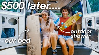 VAN UPGRADES + UNBOXING | E-150 Van Conversion Ep. 7