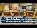 Verein nimmt ukrainisches Handball-Nationalteam auf | KRIEG in der UKRAINE