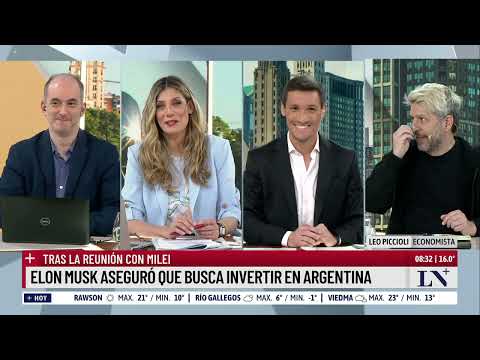Elon Musk aseguró que busca invertir en Argentina tras la reunión con Mieli