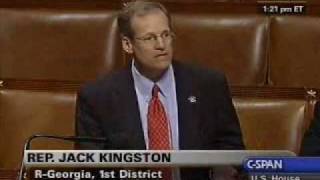 Congressman Jack Kingston Talks Cyber Security On House Floor