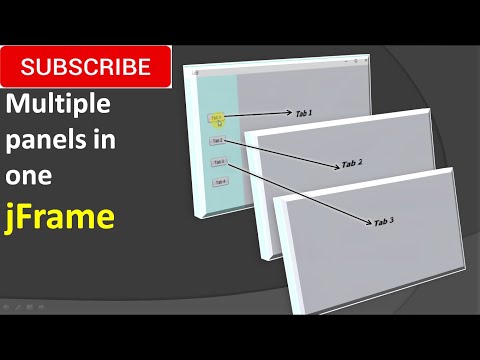 Vídeo: Com puc obrir un JFrame a NetBeans?