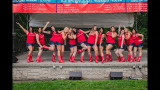 Tush Push Line Dance Teach & Demo (Featuring Boot Chicks)