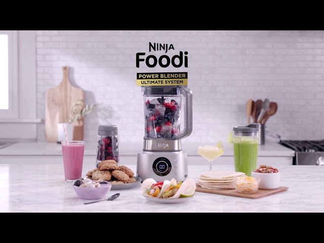 Ninja SS401 Foodi Power Blender Ultimate System with 72 oz Blending & Food  Processing Pitcher, XL Sm