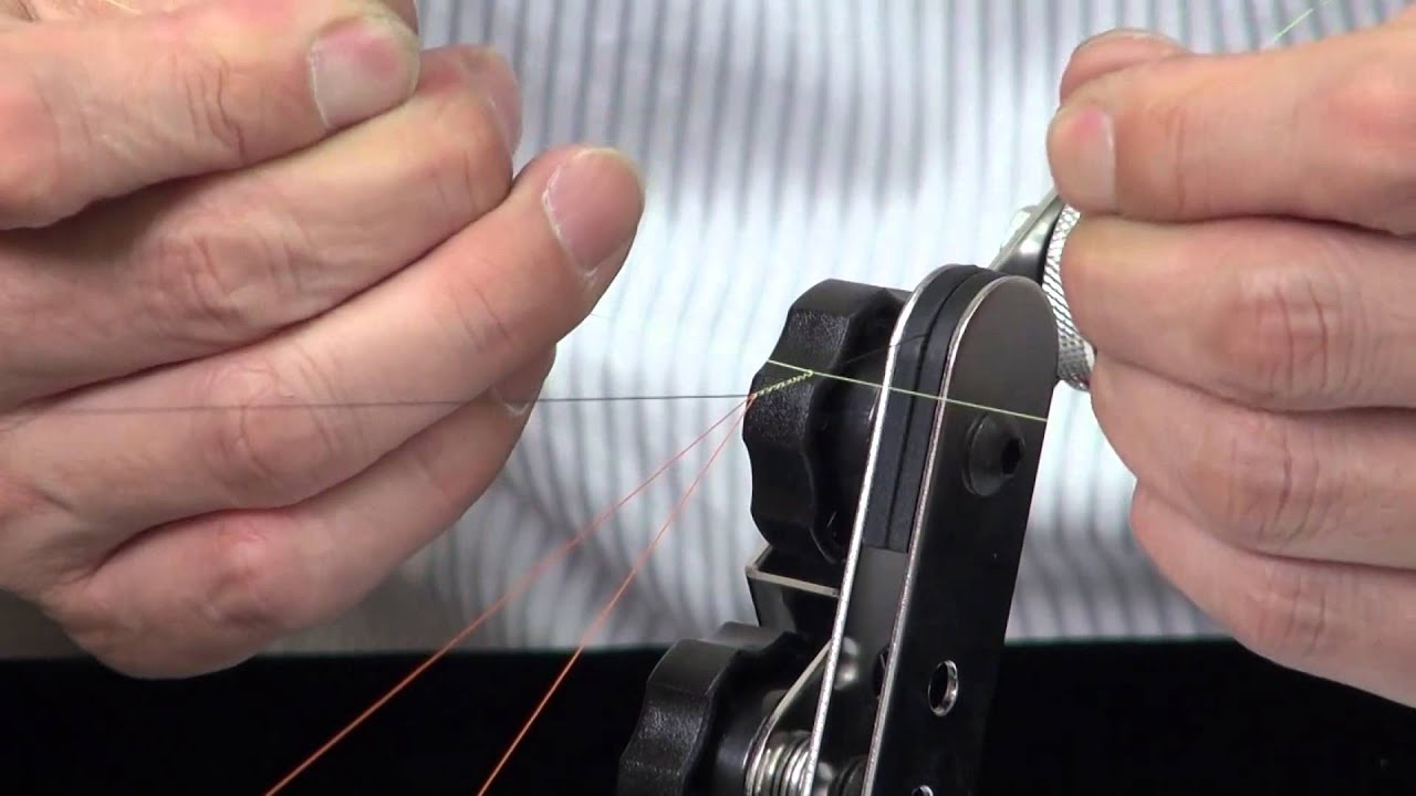 水中糸 3 天上糸側のツマミ糸の作り方 Youtube