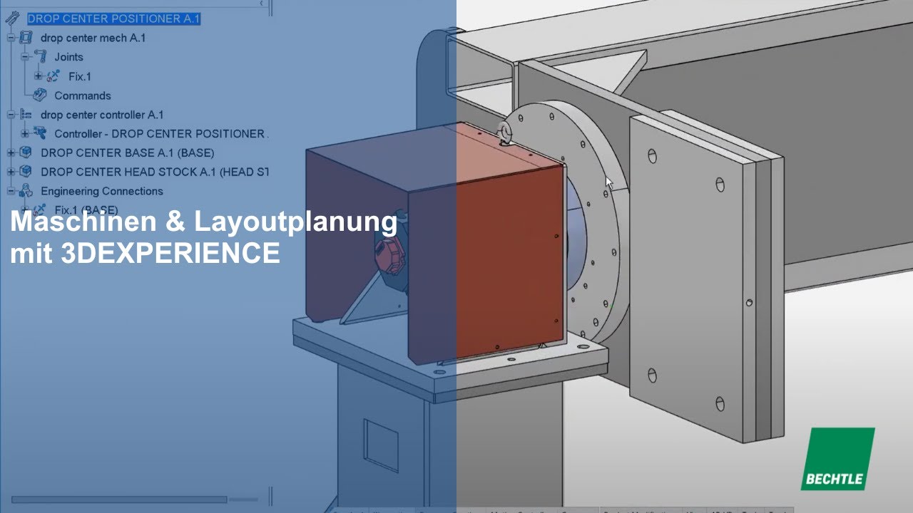 Maschinen  & Layoutplanung mit 3DEXPERIENCE