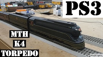 MTH PS3 Pennsylvania K4 Torpedo