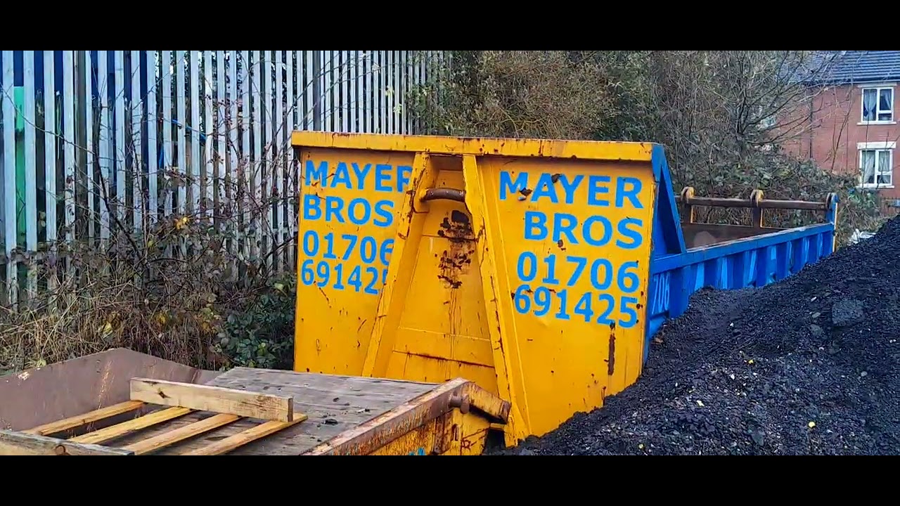 mayer bros skip hire. Heywood. don't put it online. YouTube