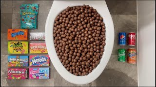 Will It Flush? - Coca Cola, Fanta, Sprite, Pepsi, Whoppers, M&Ms, Spree Candy