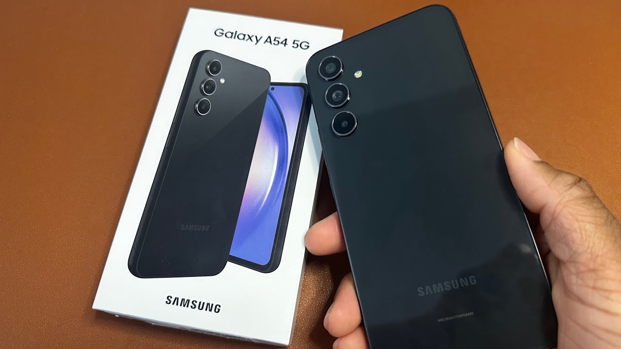 Samsung Galaxy A54 Unboxing + Setup - YouTube