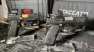My Staccato CS vs my Bul-Armory SAS II UltraLight.  The Top EDCs?