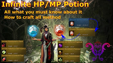 BDO Infinity HP/MP Potion | All what you must know about it | by Miley