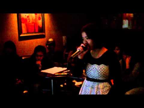 【2013樂子K歌團十二月團表演賽】  蓉蓉-- 一個人唱歌 (原唱：許慧欣)