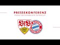 LIVE: VfB Stuttgart vs. FC Bayern München – Supercup Pressekonferenz mit Trainer Hoeneß ⚽