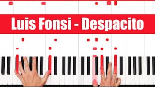 Video thumbnail of "Despacito Luis Fonsi Piano Cover"