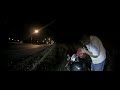 Officer Push Starts a Motorcycle for a stranded motorist