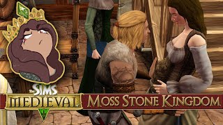 Birth of a Bookish Blacksmith's Baby!!  Sims Medieval: Royal Heirs • Episode #25