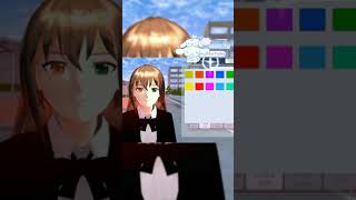 mau tutorial warna mata beda gak di sakura school simulator 🐰❓ #sakuraschoolsimulator #masukberanda screenshot 3
