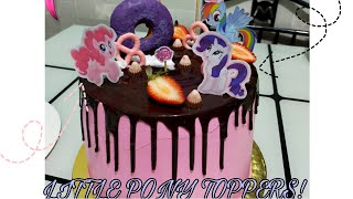 Do it Yourself LITTLE PONY CAKE TOPPER! screenshot 4