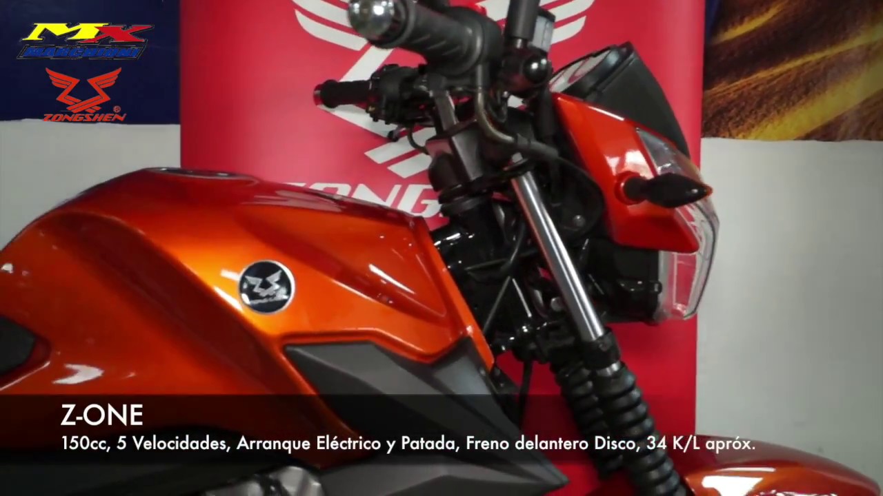 Zongshen Z ONE 150 YouTube
