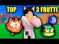 3 MIGLIORI FRUTTI Per Il PVP Su ROBLOX Blox Fruits